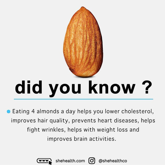 The Mighty Almond: 7 Surprising Health Benefits of Eating Just 4 a Day