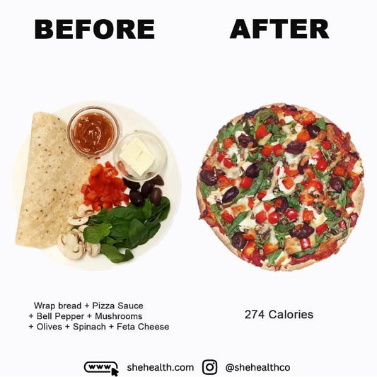 Healthy and Delicious: Try This 274-Calorie Wrap Bread Pizza Recipe