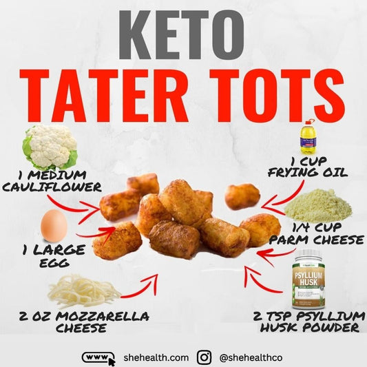 Crispy and Delicious: How to Make Keto Tater Tots with Cauliflower