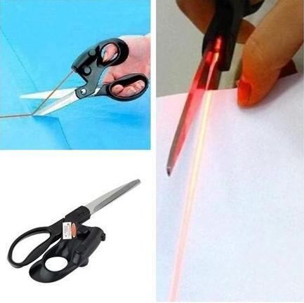 Laser Guided Scissors for Home & Crafts – Cut Straight Every Time, With Ease