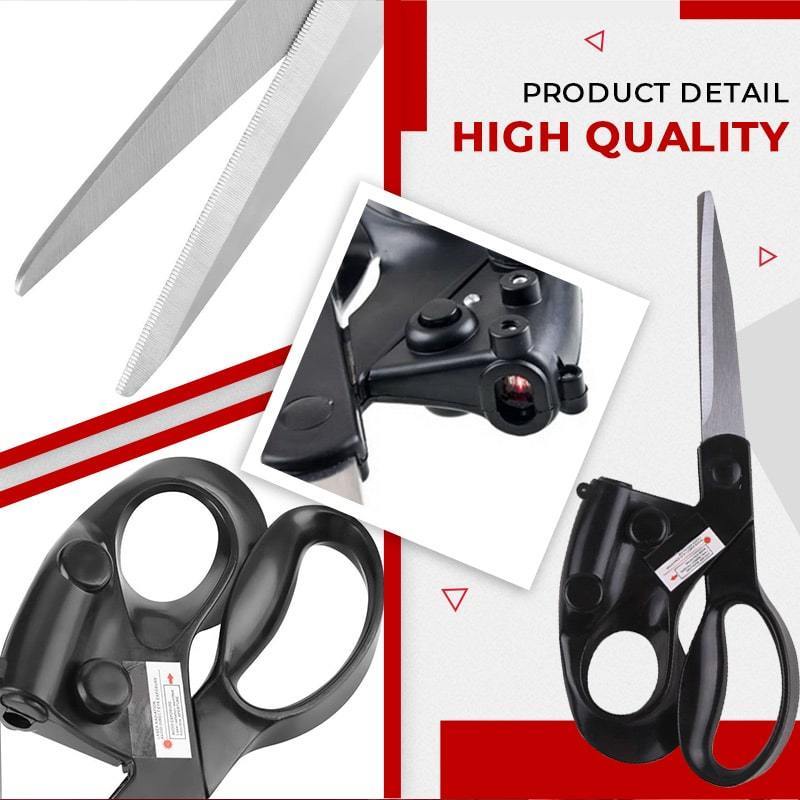 Laser Guided Scissors for Home & Crafts – Cut Straight Every Time, With Ease