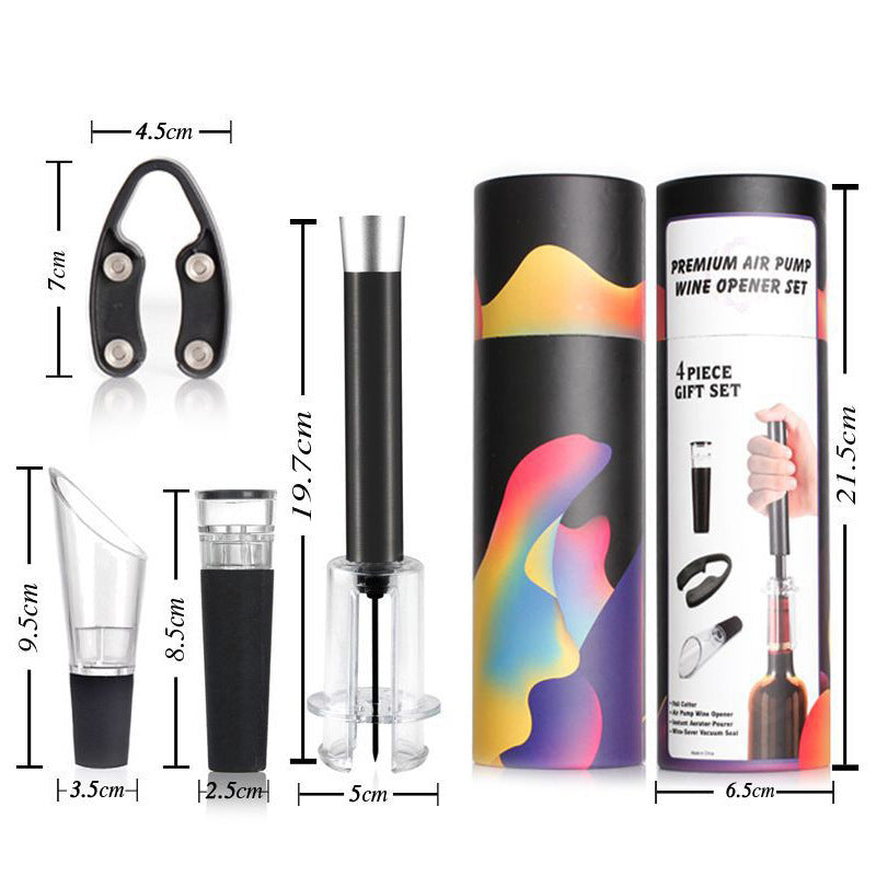 Premium Air Pump Wine Opener Gift Set – Open Wine Without the Struggle