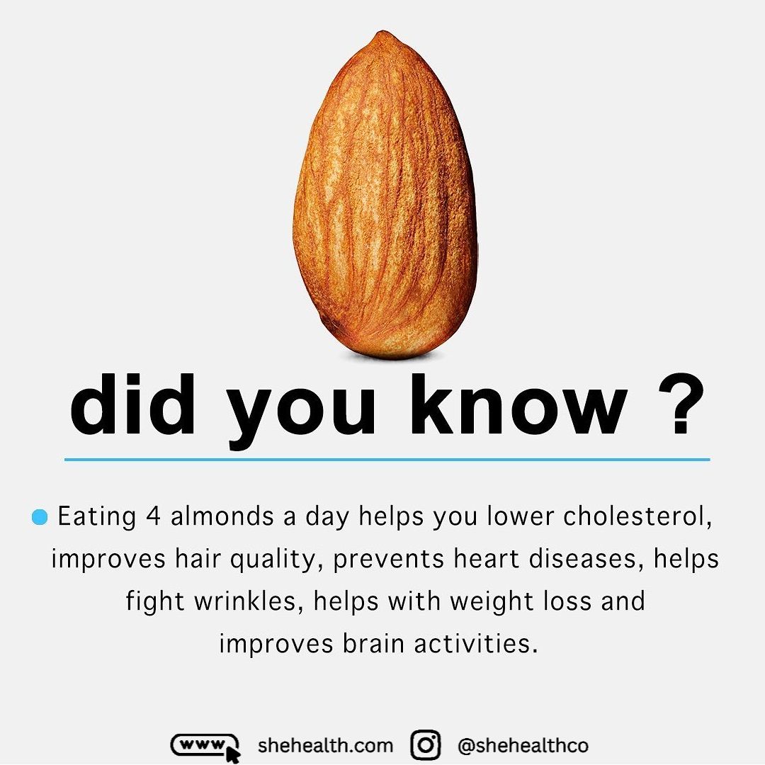 The Mighty Almond: 7 Surprising Health Benefits of Eating Just 4 a Day