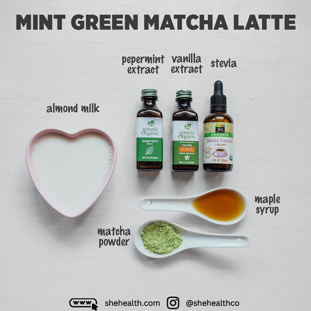 Discover the Health Benefits and Delicious Flavor of a Mint Green Matcha Latte