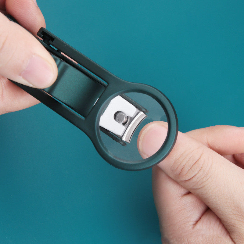 PrecisionClip Nail Clippers with Magnifier – Trim with Total Confidence Every Time