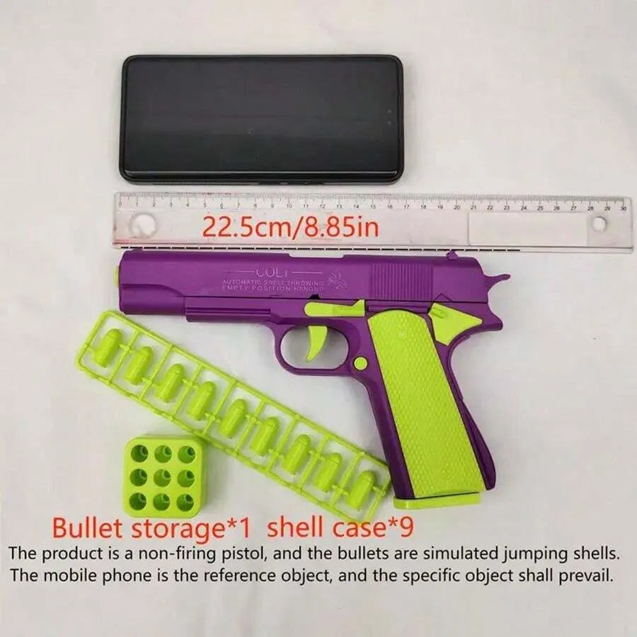 Shell Throwing Model Gun Toy M1911 – The Ultimate Realistic Toy Pistol for Collectors & Play