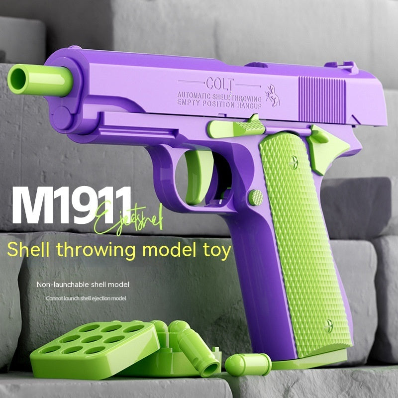 Shell Throwing Model Gun Toy M1911 – The Ultimate Realistic Toy Pistol for Collectors & Play