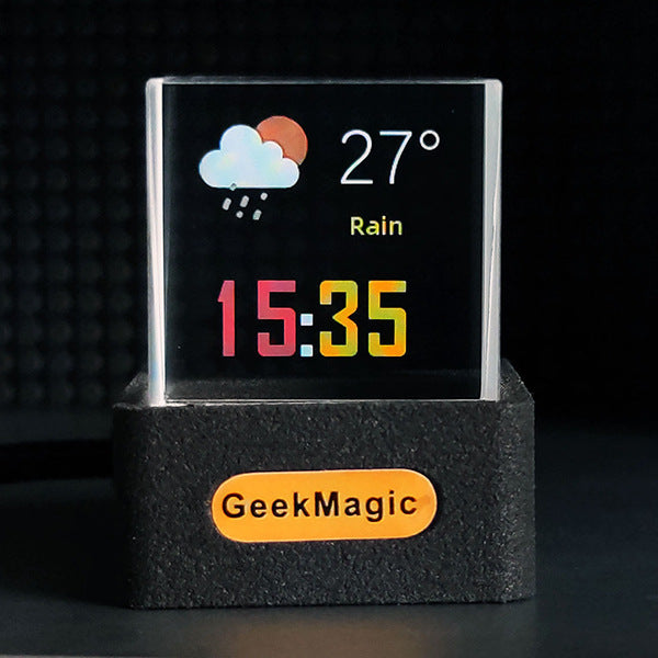 GeekMagic GIFTV - A Smart, Holographic Weather Display That Wows!