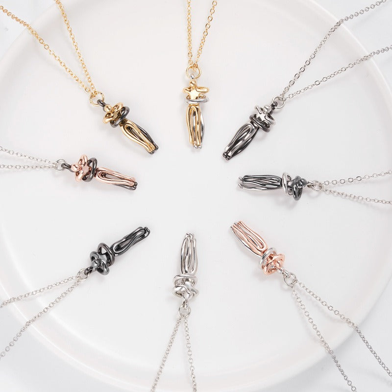 Endless Embrace Necklace – A Timeless Symbol of Unbreakable Bond