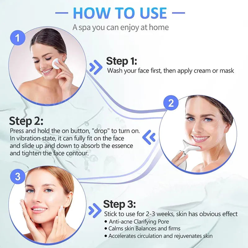 TrueBeauty Glow – The 3-in-1 Face & Neck Sculpting Massager