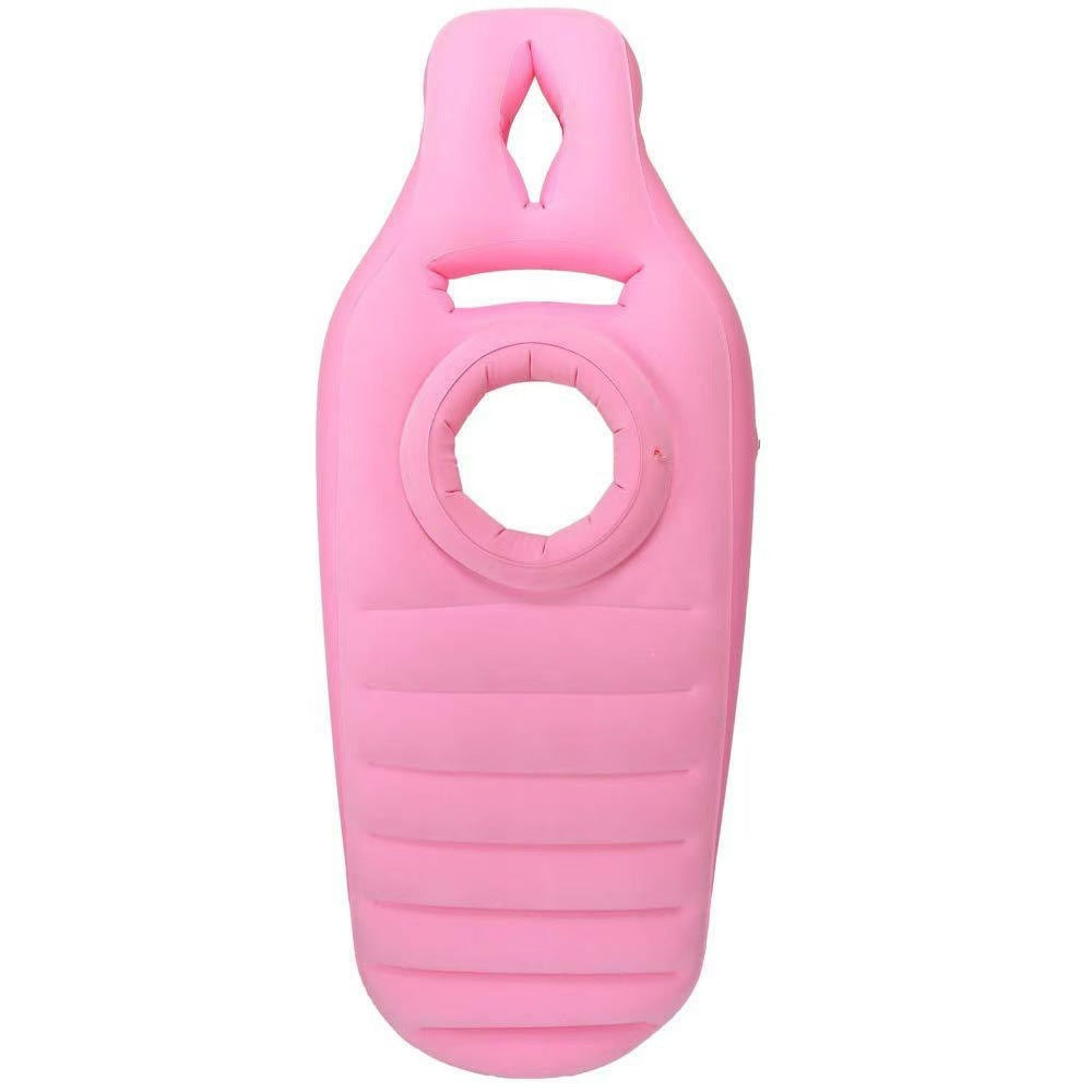 Inflatable Maternity Mattress Lying Pad – Finally Sleep Comfortably on Your Belly Again!