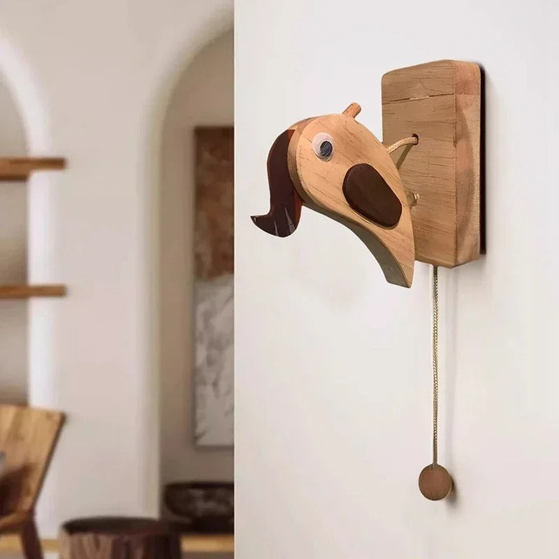 Wooden Woodpecker Doorbell Knocker – Bring Whimsy to Every Welcome