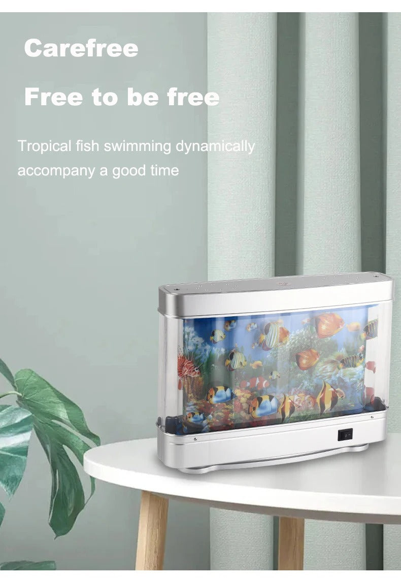 Retro Tropical Fish Tank Lamp – Instantly Create Your Own Relaxing Ocean Oasis