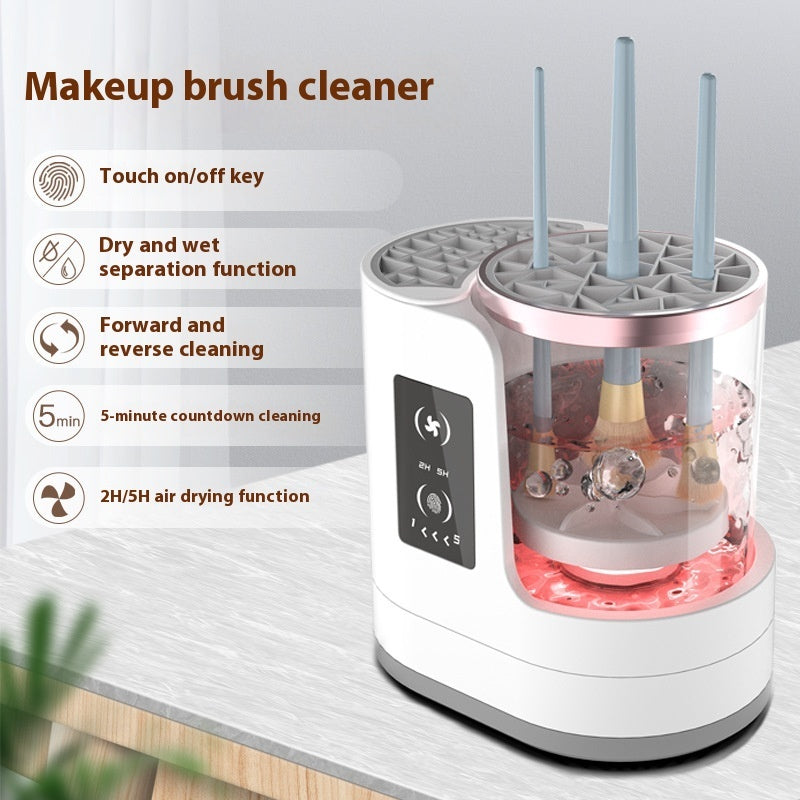 GlowClean™ - The Ultimate Makeup Brush Cleaner & Dryer