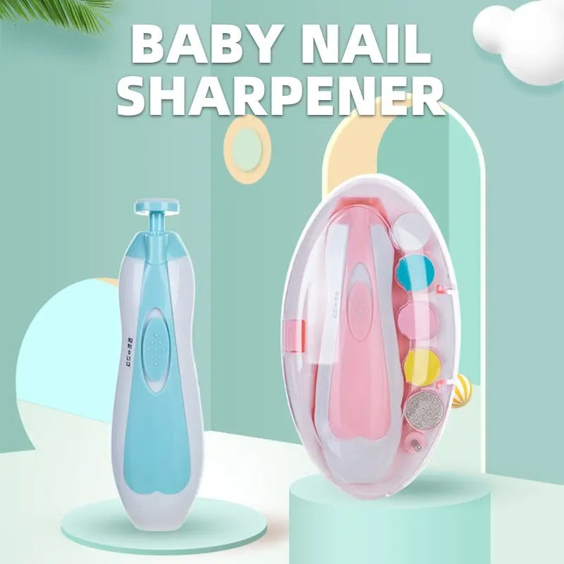 6-in-1 Electric Baby Nail Trimmer Sharpener – Trim Tiny Nails Without Tears