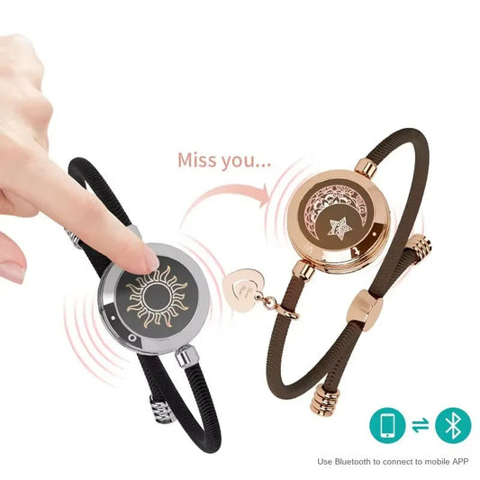 BondBeam™ Long Distance Touch Bracelets – Feel Their Touch From Anywhere