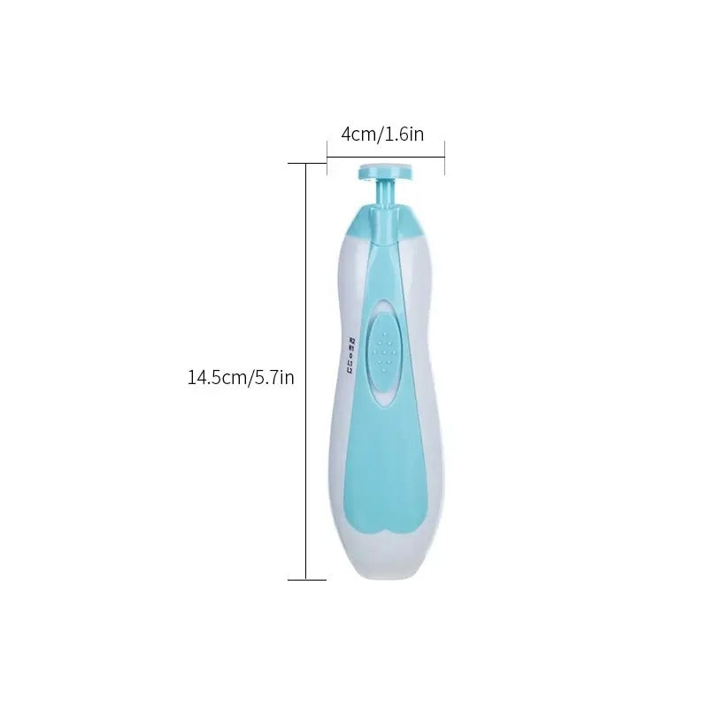 6-in-1 Electric Baby Nail Trimmer Sharpener – Trim Tiny Nails Without Tears