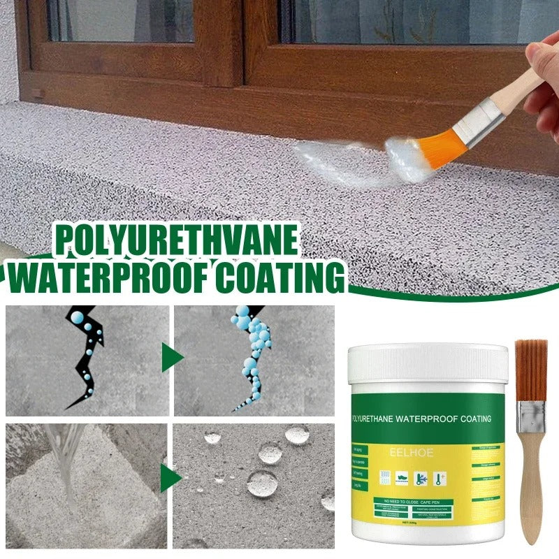 Transparent Waterproof Coating Sealant – Instantly Repair Leaks and Cracks Anywhere: