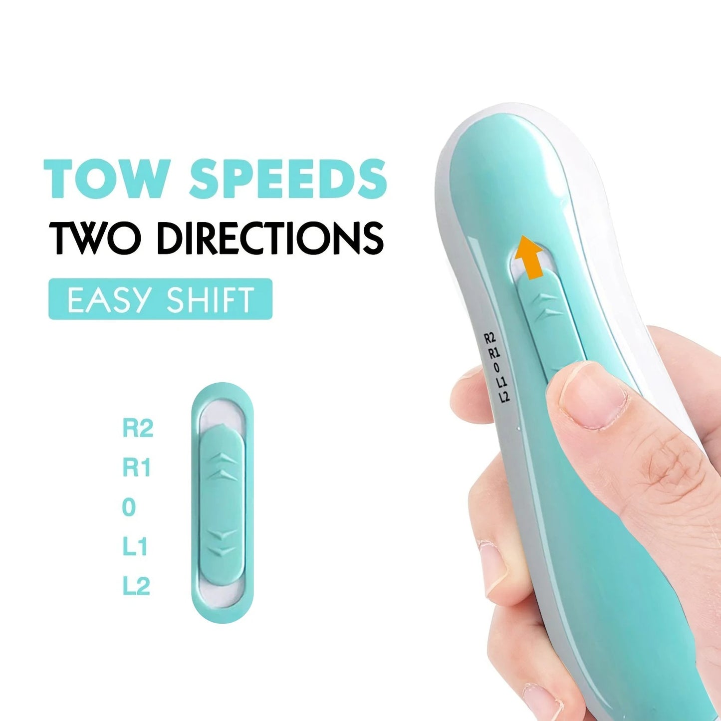 6-in-1 Electric Baby Nail Trimmer Sharpener – Trim Tiny Nails Without Tears