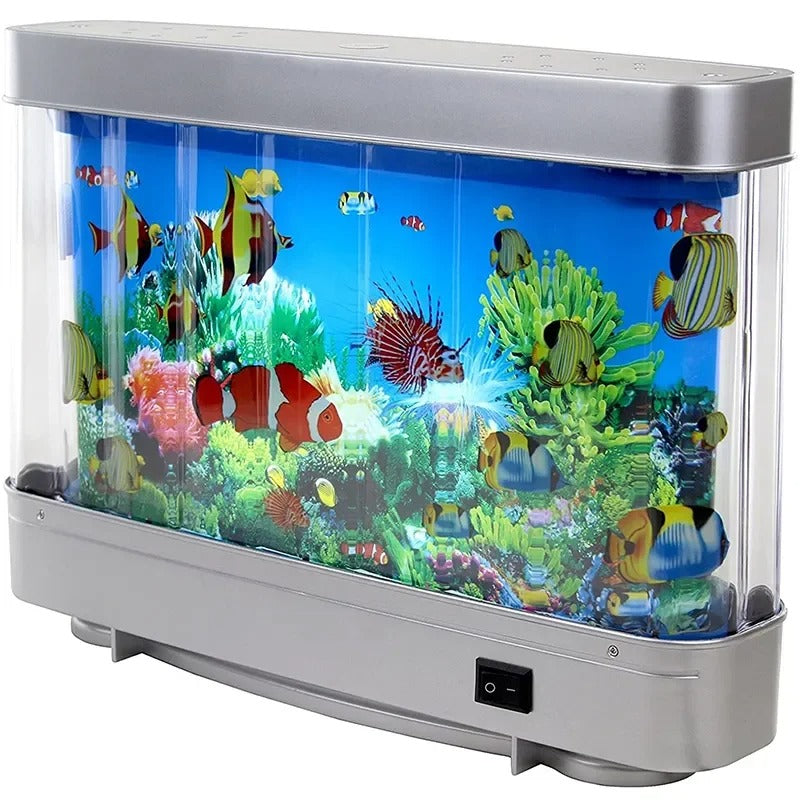 Retro Tropical Fish Tank Lamp – Instantly Create Your Own Relaxing Ocean Oasis