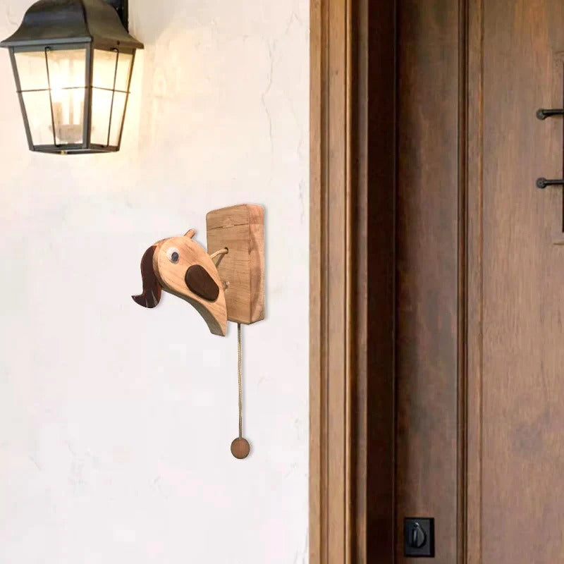 Wooden Woodpecker Doorbell Knocker – Bring Whimsy to Every Welcome
