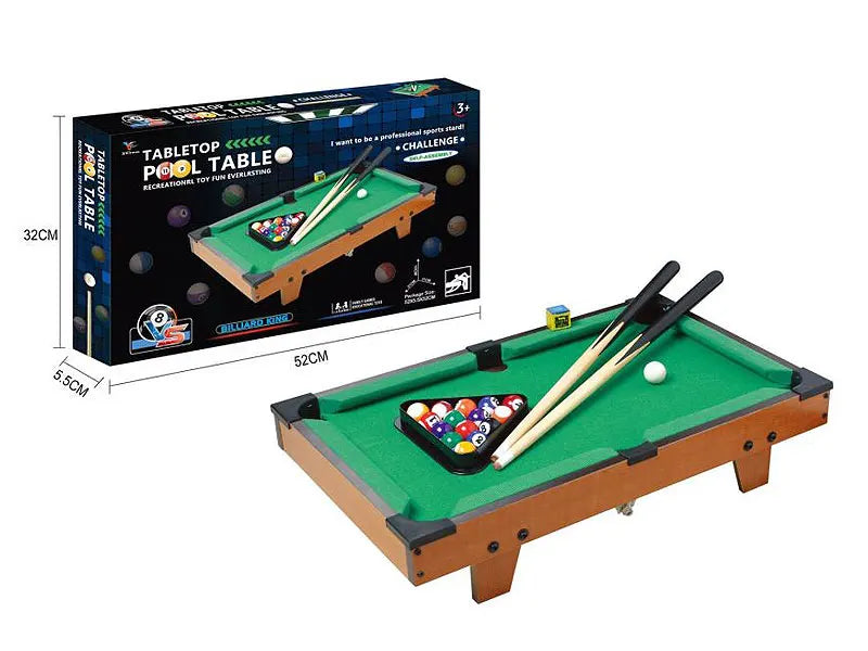 Mini Tabletop Pool Table – Big Game Fun, Small Space Friendly