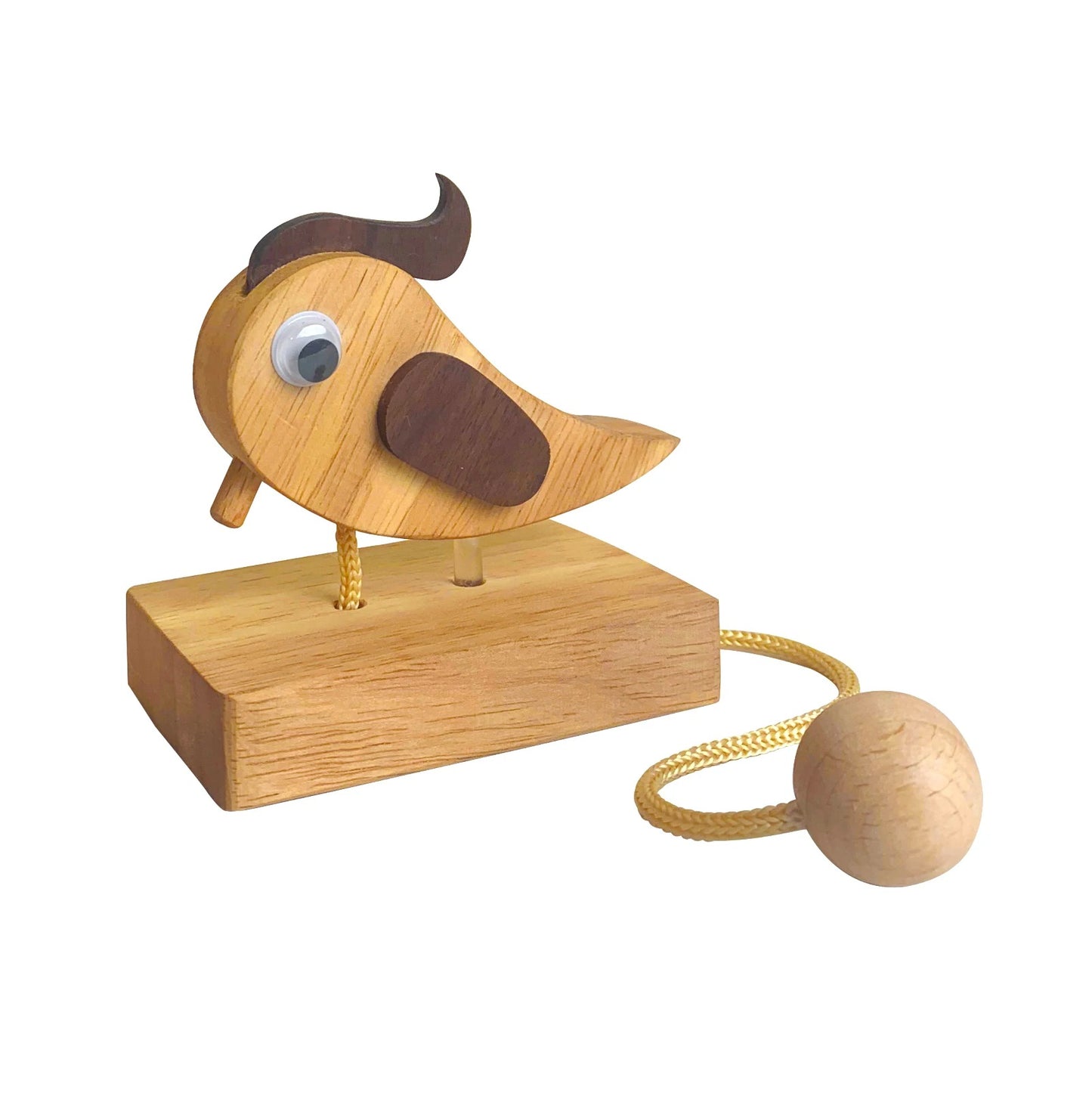 Wooden Woodpecker Doorbell Knocker – Bring Whimsy to Every Welcome
