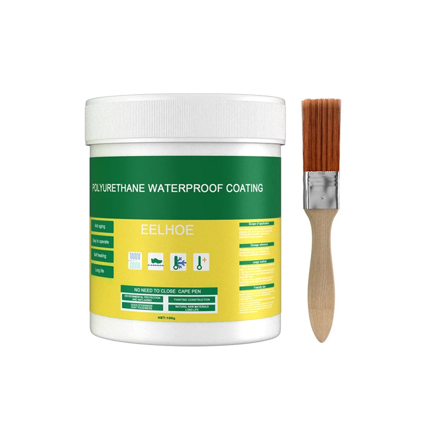Transparent Waterproof Coating Sealant – Instantly Repair Leaks and Cracks Anywhere: