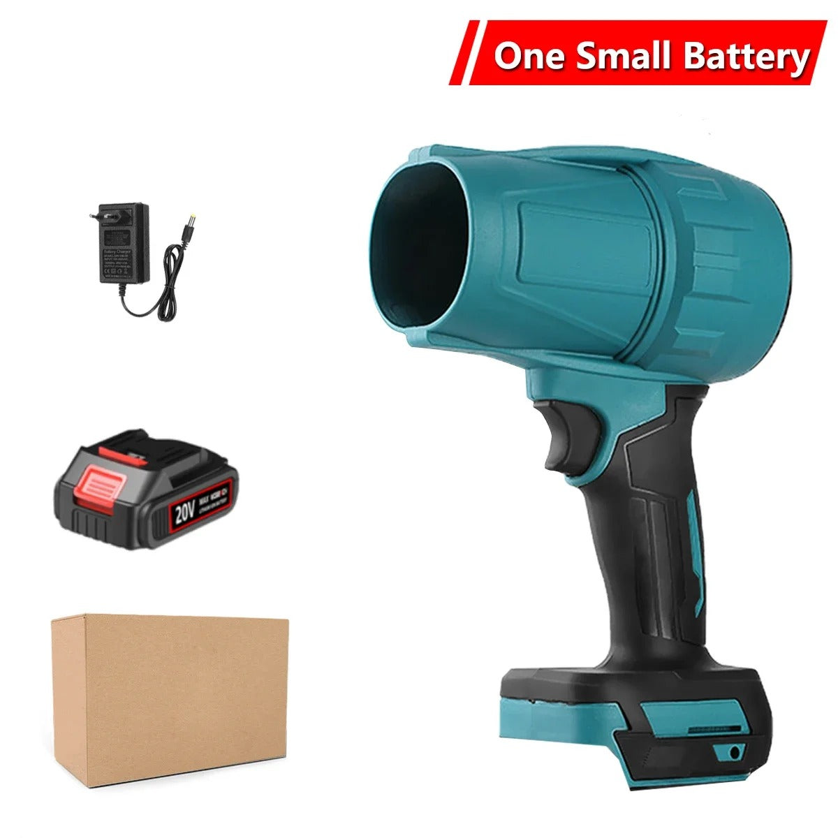 Cordless Handheld Turbo Jet Fan – Instantly Blast Away Dust, Debris & More