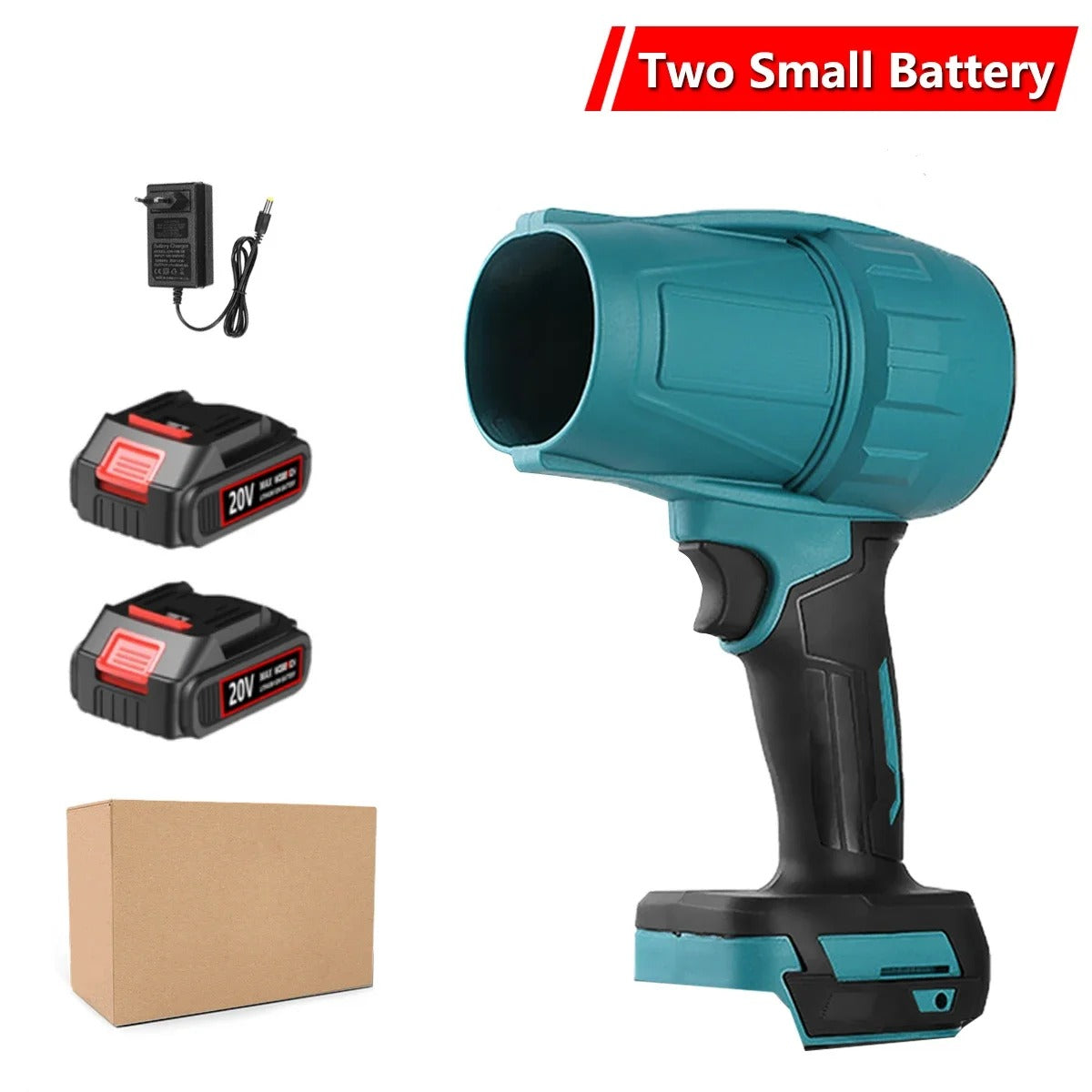 Cordless Handheld Turbo Jet Fan – Instantly Blast Away Dust, Debris & More